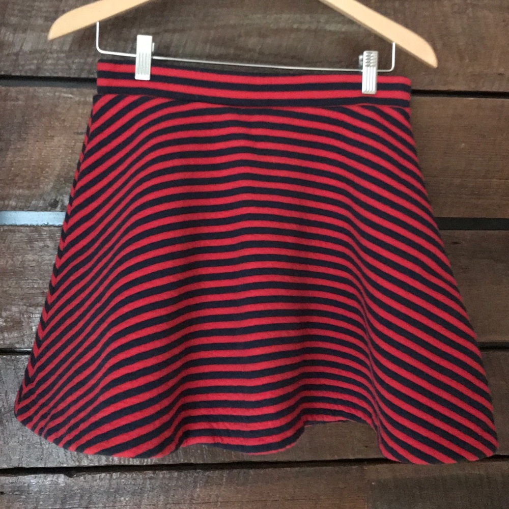 Gap striped skirt